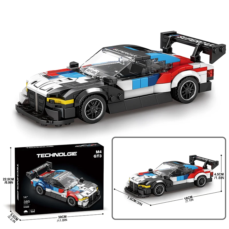 City Sports Car Series Building Blocks Speed Champion Racing Car Model Bricks Kit Boy DIY Puzzle Toys Kids Adults Christmas Gift