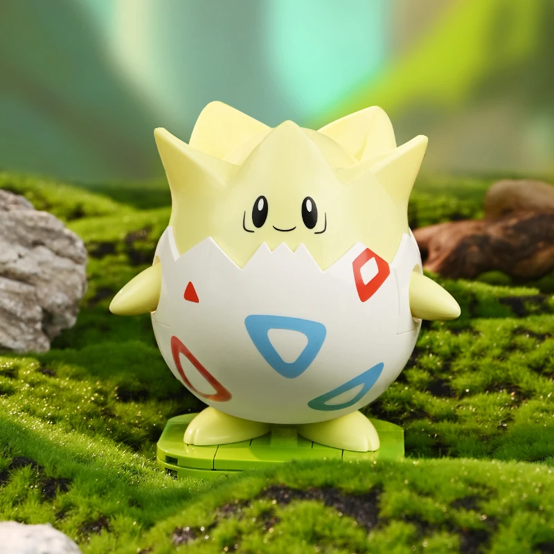 Pokémon Figure Building Blocks Pikachu Jigglypuff Kirby Togepi Gengar Ornaments Model Bricks Desktop Decoration Kids Toys Gifts