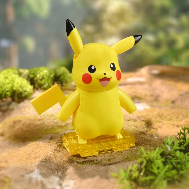 Pokémon Figure Building Blocks Pikachu Jigglypuff Kirby Togepi Gengar Ornaments Model Bricks Desktop Decoration Kids Toys Gifts
