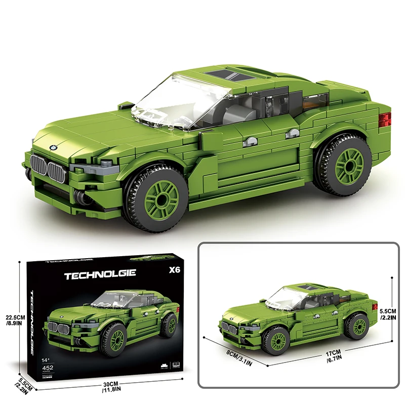 City Sports Car Series Building Blocks Speed Champion Racing Car Model Bricks Kit Boy DIY Puzzle Toys Kids Adults Christmas Gift